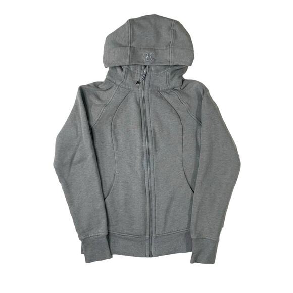 Lululemon Full Zip Light Blue Scuba Hoodie size 06 - Picture 1 of 6